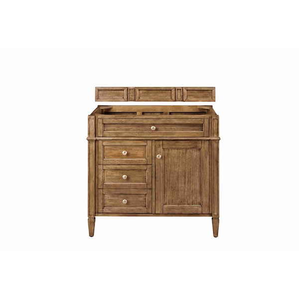 James Martin Vanities Brittany 36in Single Vanity Cabinet, Saddle Brown 650-V36-SBR - main